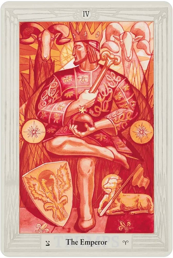 Cardshouse - Venta al por mayor Cartas del tarot - Cartas de tarot grandes de Crowley Thoth Us Games Systems3