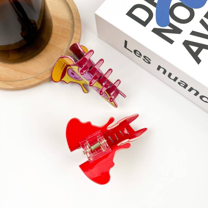 TheDivaSoap - Wholesale Hair Clip - Women's - Cheese Claw Clip2