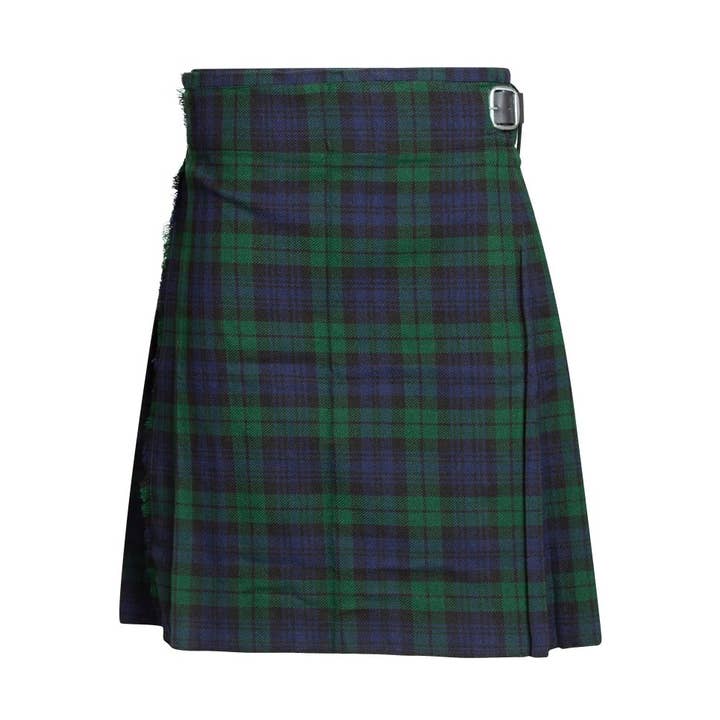 Mens Acrylic 5 Yard Kilt - Black Watch for wholesale by The Scotland Kilt Company