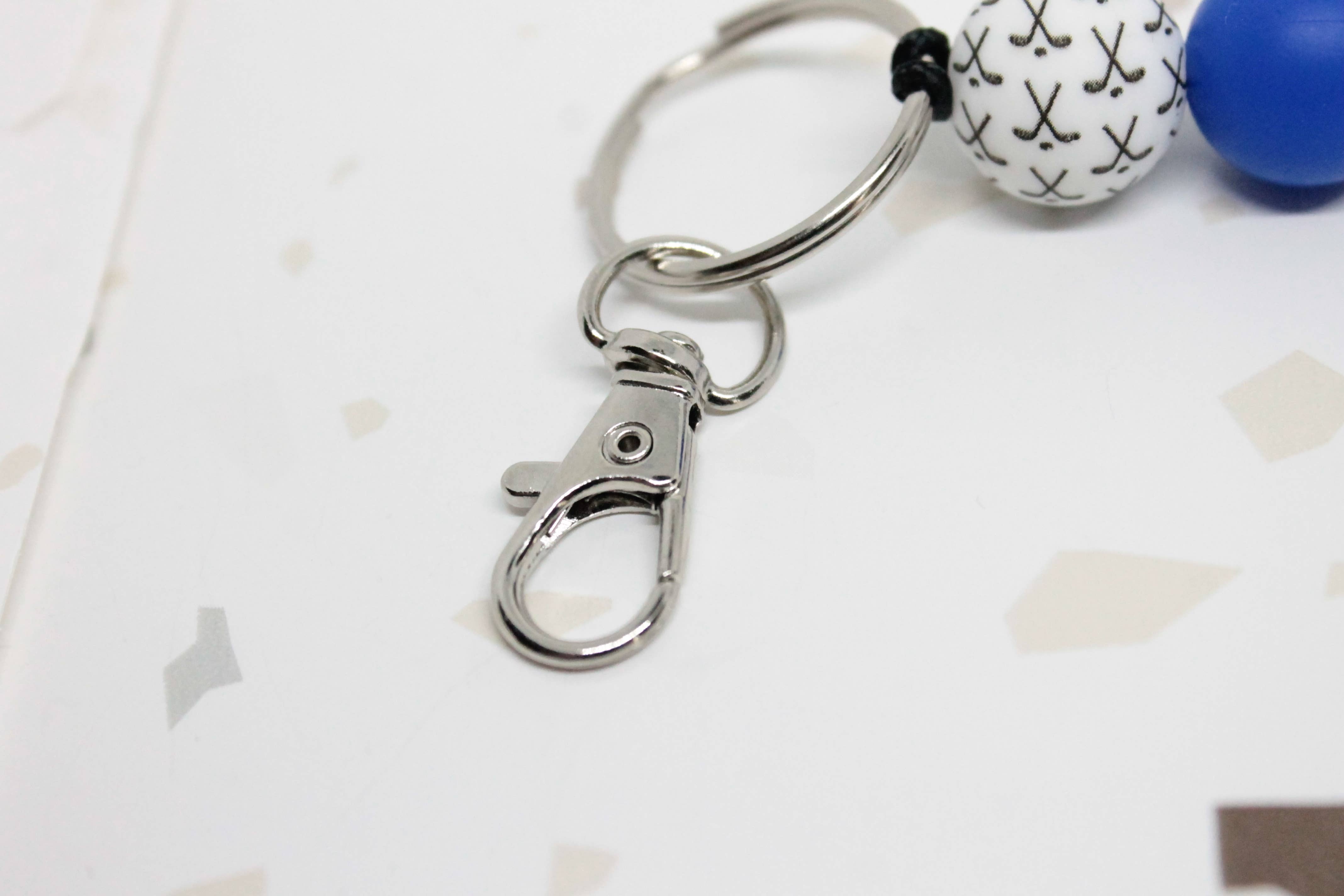 Kaysticks.co - Wholesale Keychain - Women's - Custom Field Hockey Silicone Beaded Keychain4