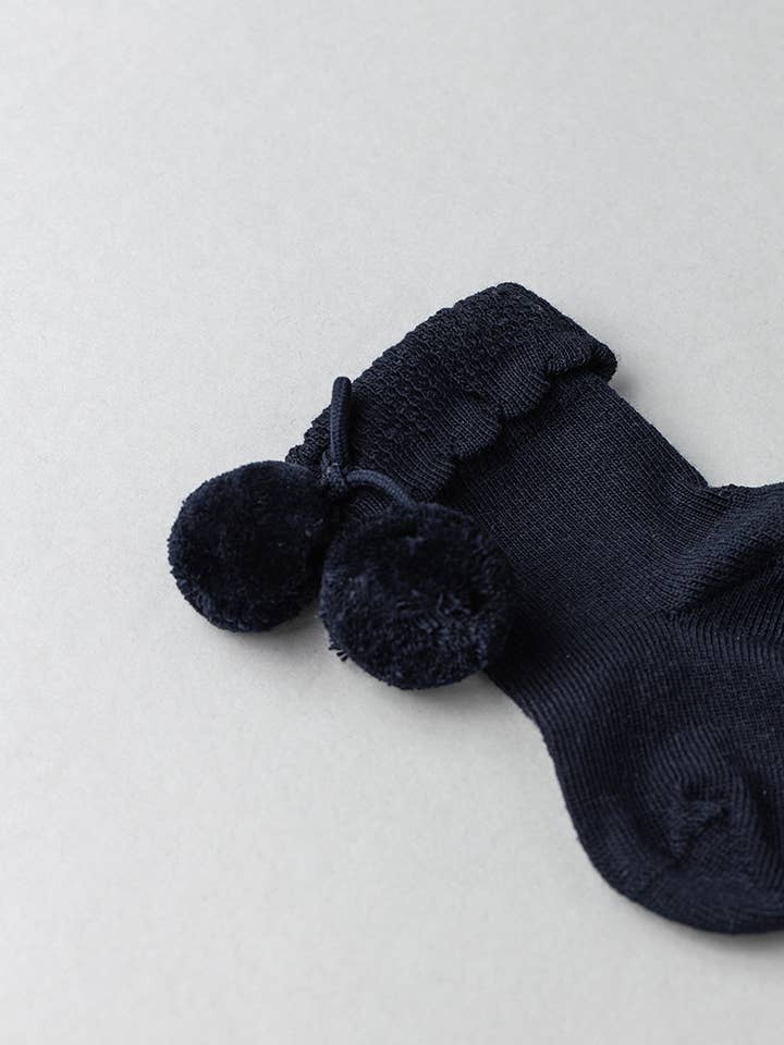 ZVRICH – Meias - Bebé por atacado – baby boy - meias - pompons1