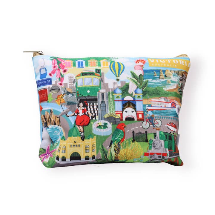 Holiday Pouch Gday Victoria for wholesale by La La Land