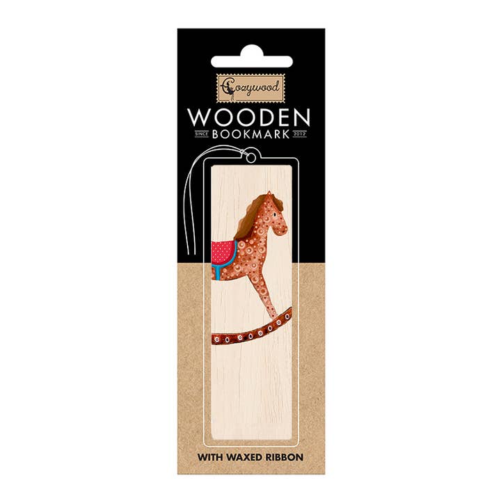 Träbokmärke Little Horse för wholesale av Cozywood