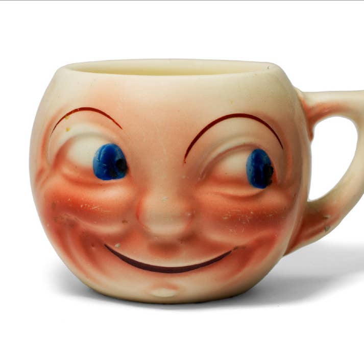 Lächelnde Kaffeetasse für den Großhandel von Retrospect Greeting Cards