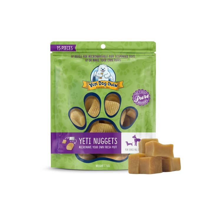 Yeti Yak Cheese Dog Nuggets Treats, 15 Pieces, 7 Oz for wholesale by Yeti Dog Chew