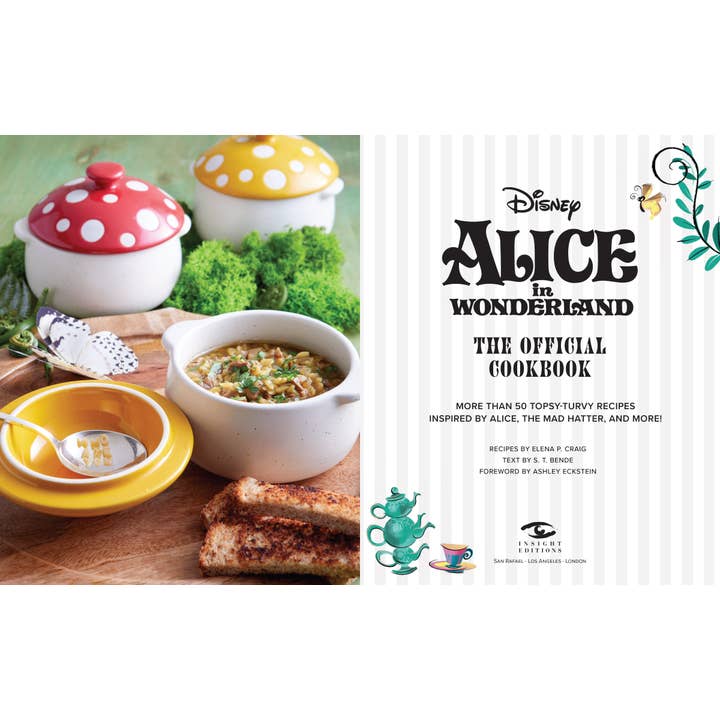Insight Editions - Wholesale Cookbook - Alice in Wonderland: The Official Cookbook
