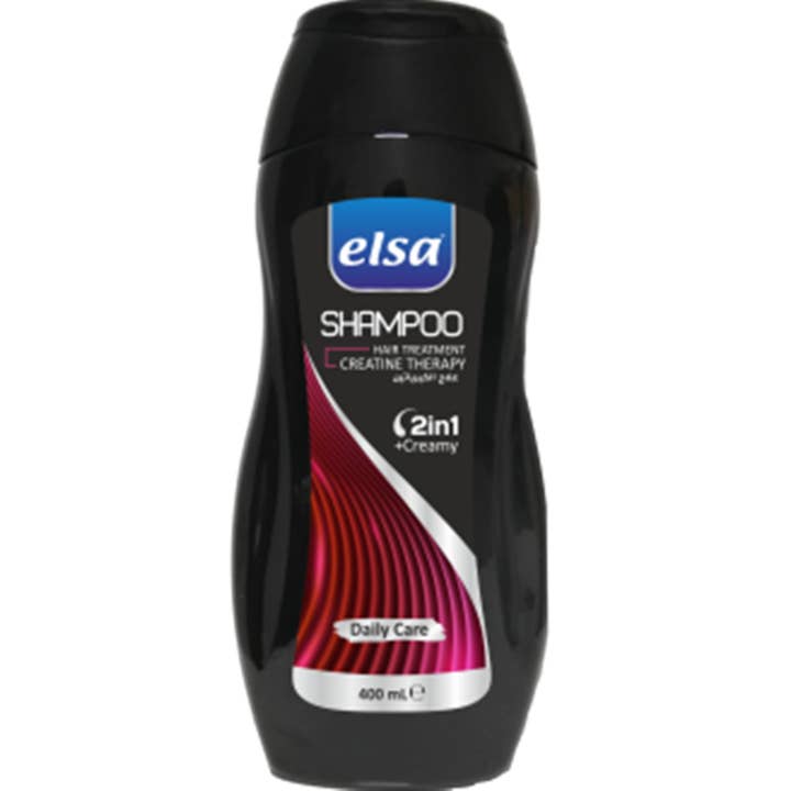 Multi Colored Elsa Creatine Therapy Shampoo 400 Ml 12 Pcs for wholesale on Faire