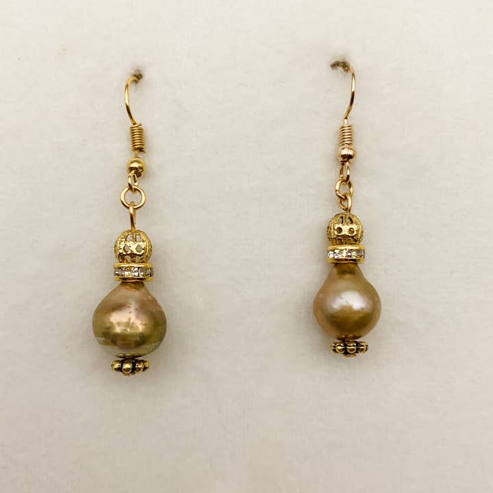 BAROQUE PEARL EARRINGS - ONE-OF-A-KIND BATCH for wholesale by Olivia Grace Jewelry