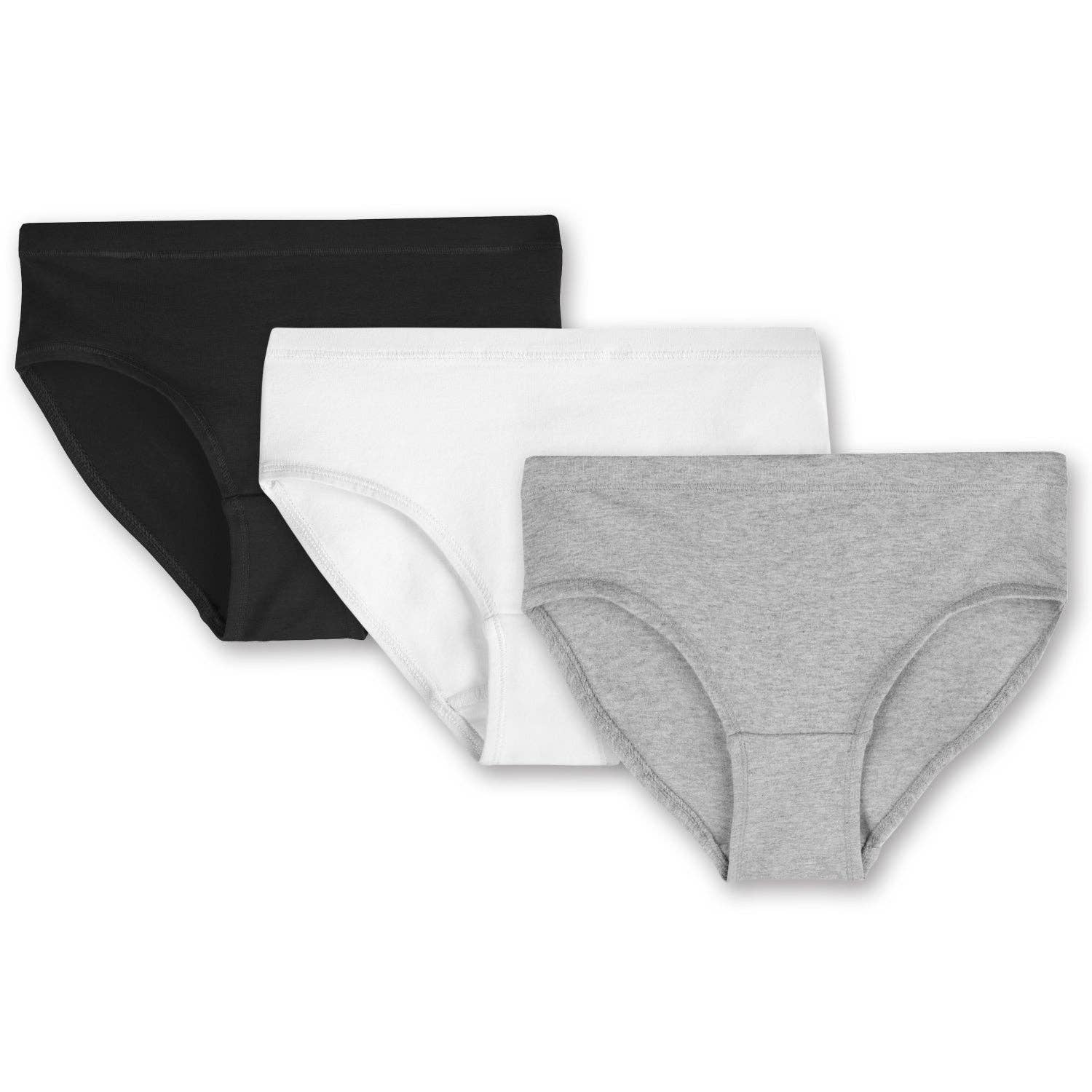 Mightly - Vente Sous-vêtements – enfant - Lot de 3 culottes bikini pour enfants en coton biologique4