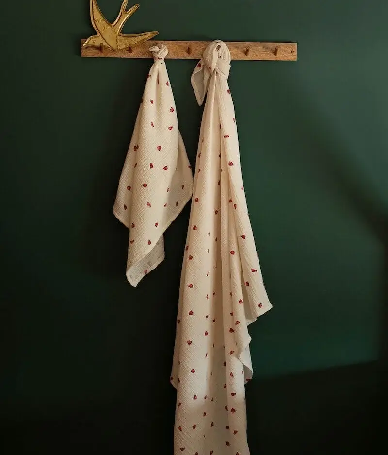 Manufacture des bébés français - Wholesale Swaddle - Baby - Long Ladybugs0