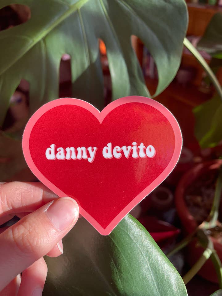 Danny DeVito Herzaufkleber für den Großhandel von Inner Frog