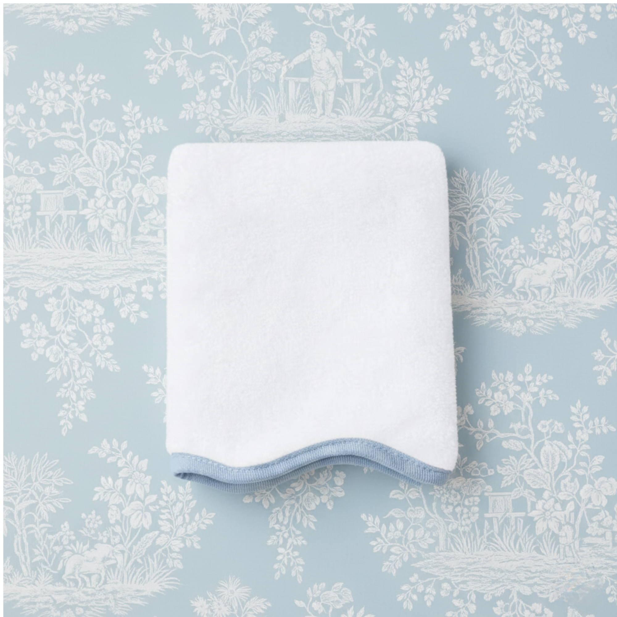 Lotus Linen – wholesale Badrumsmatta – Lyxig badrumsmatta i bomull med kammusselkanter96