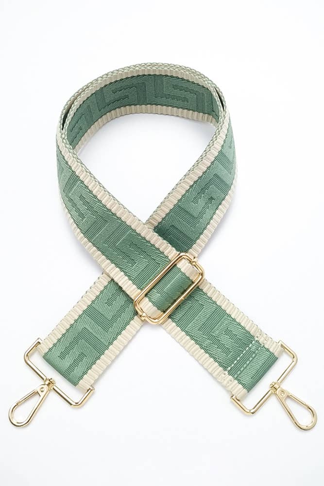 Hana - Vente Sangle pour sac – femme - Sangle pour sac à motif géométrique9