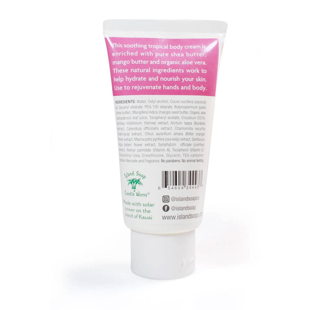 Island Soap & Candle Works - Wholesale Body Cream/Lotion - 3 oz. Kauai Kiss Shea Butter Body Cream1
