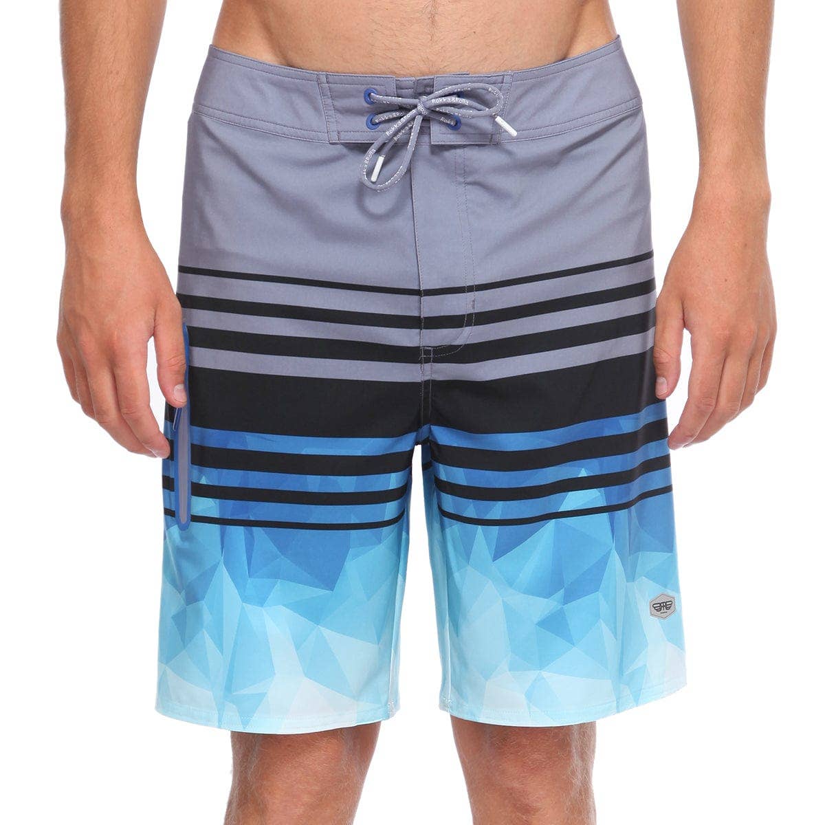 Rokka & Rolla - Wholesale Swim Shorts - Men's - Men's 9" 4-Way Stretch Board Swim Shorts Swimwear23