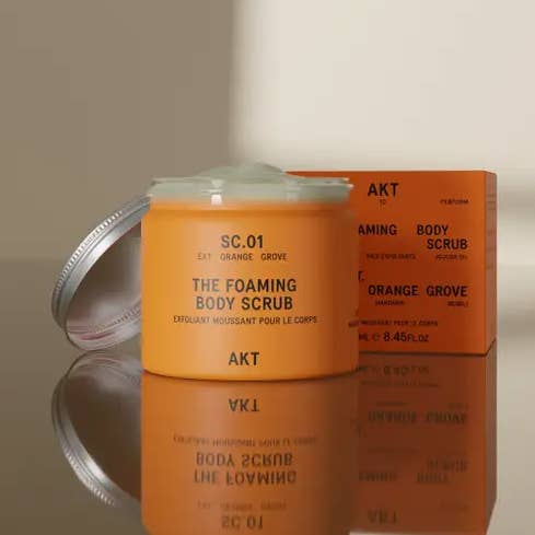 AKT Foaming Body Scrub SC.01 Orange Grove for wholesale by AKT London (UK)