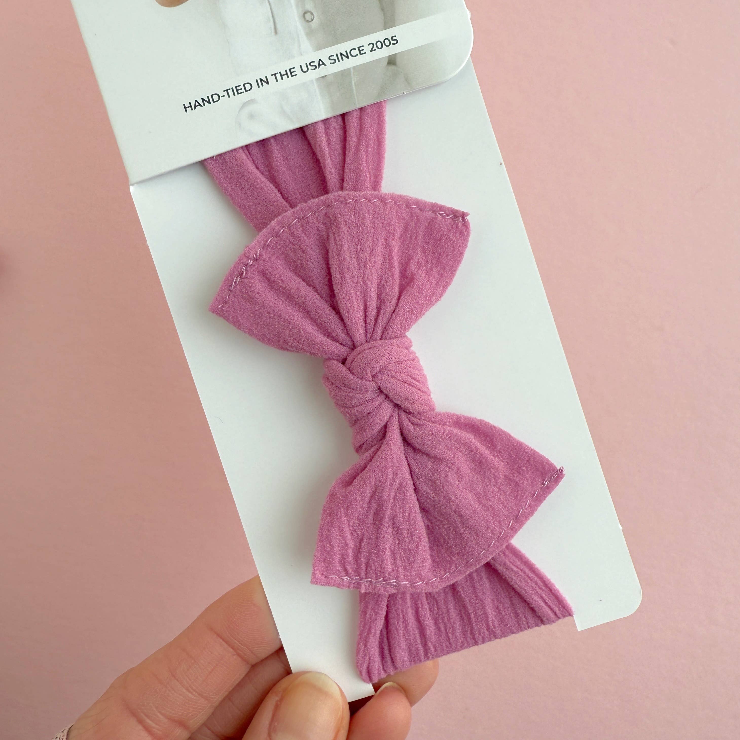 Baby Bling Bows - Vendita all'ingrosso Fiocco per capelli - Neonati - Fascia per capelli Baby Bling® Itty Bitty Knot, piccola e morbida, in nylon18