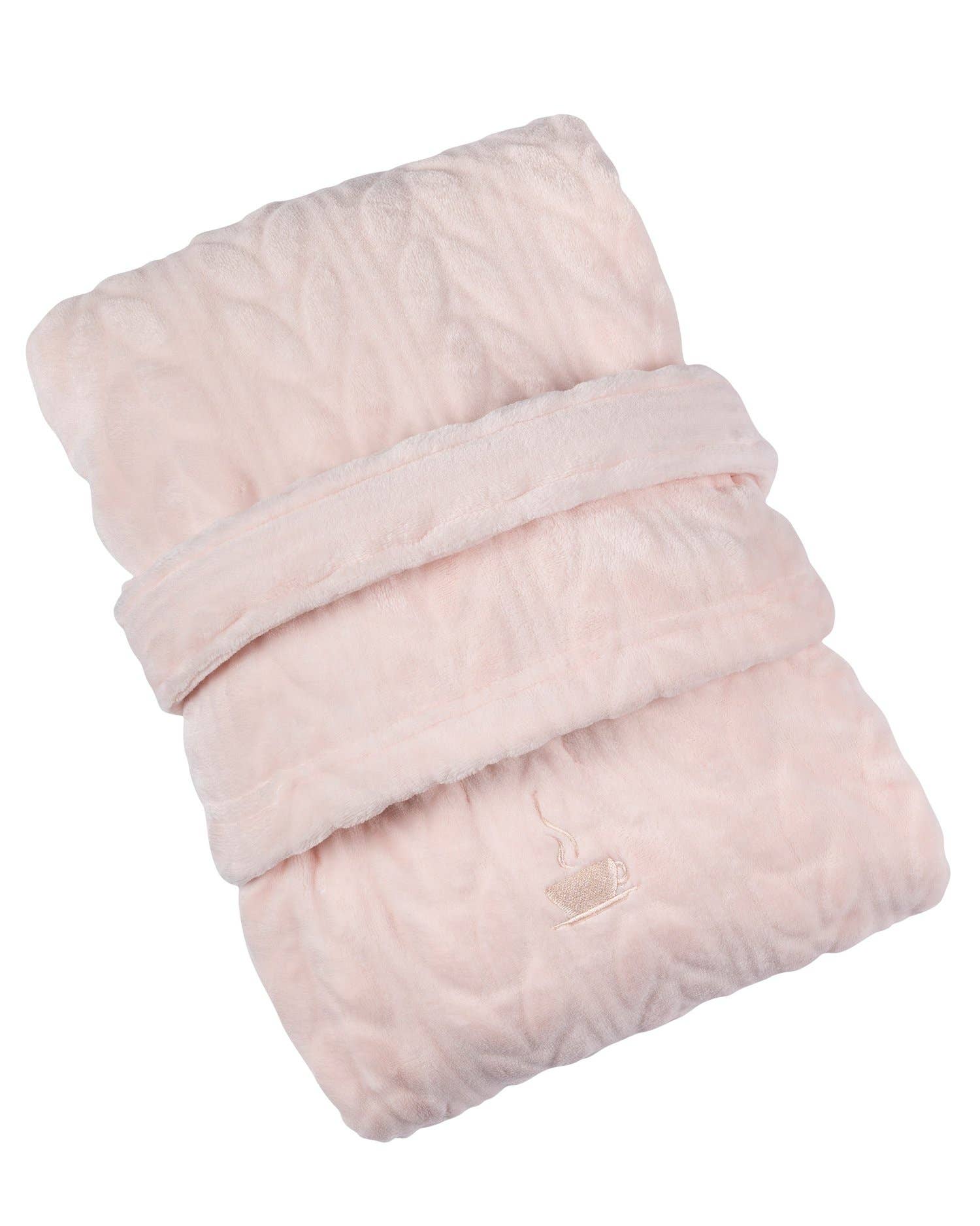 LATTELOVE – wholesale Robe – Women's – Coffee Shoppe Cozy Textured Plush Robe3