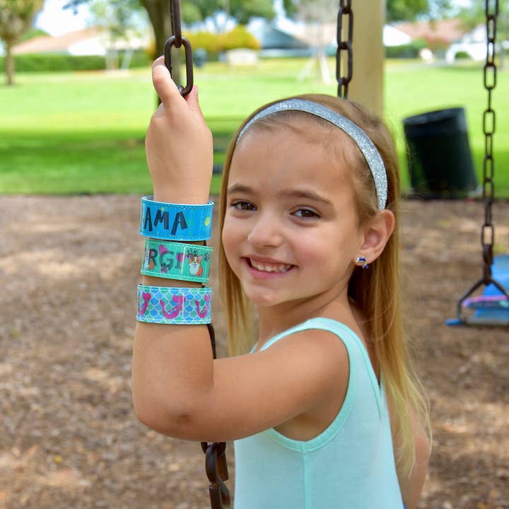 Frog Sac - Wholesale Bangle Bracelet - Kids & Baby - 3D Image-Shifting Slap Bracelet for Kids