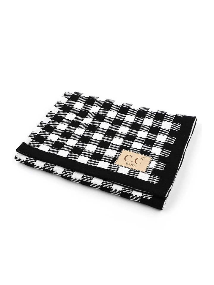 Hana - Wholesale Bedding Blanket - Kids & Baby - C.C Buffalo Check Baby Blanket