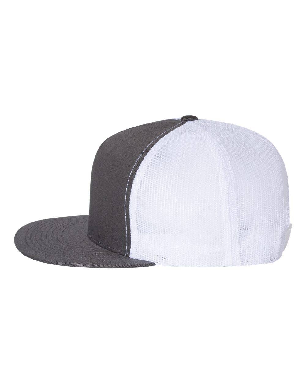 The Park Wholesale - Vente Casquette de camionneur – unisexe - YP Classics® Yupoong 6006 - Casquette trucker à visière plate - 600626