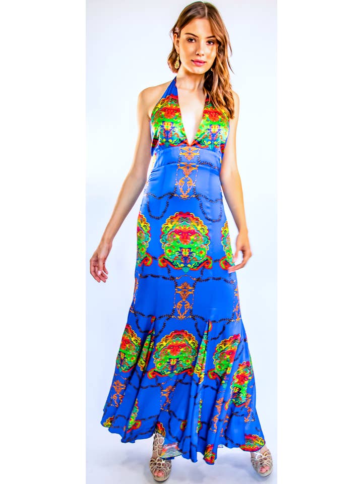Trisha Paterson Collection - Vendita all'ingrosso Vestito - Donna - Capezza Dolci blu