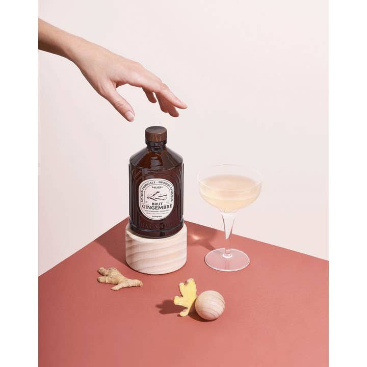 Bacanha USA - Wholesale Cocktail Mix/Syrup - Raw Ginger Syrup - Organic - 13,5 fl. oz.2