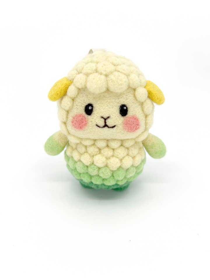 Sheep Bag Charm and Wool Craft for wholesale by Woobbi