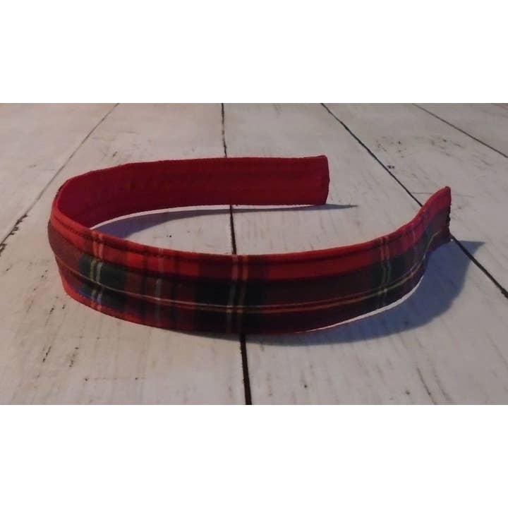 Stewart Tartan Reversible Headband for wholesale by Yoyo Children's Wear