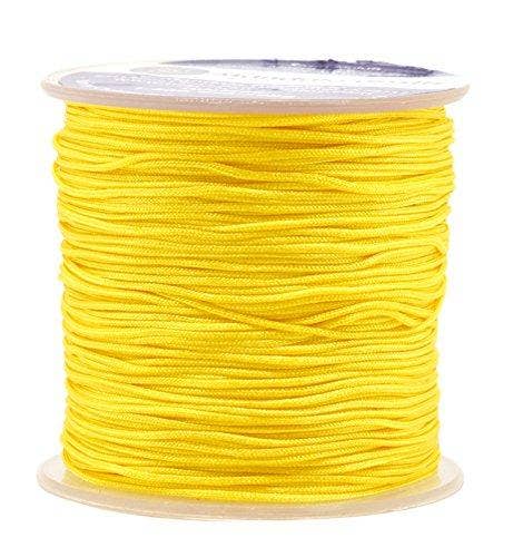 Mandala Crafts – wholesale Craft supplies – Mandala Crafts Nylon Satin Cord, Rattail Trim Thread for Chinese Knotting, Kumihimo, Beading, Macramé, Jewelry Making, Sewing39