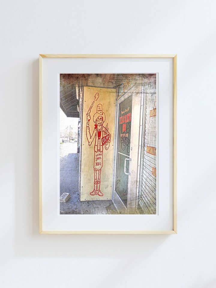 11x14 Fort Worth, Texas pour la vente par Lone Chimney Mercantile