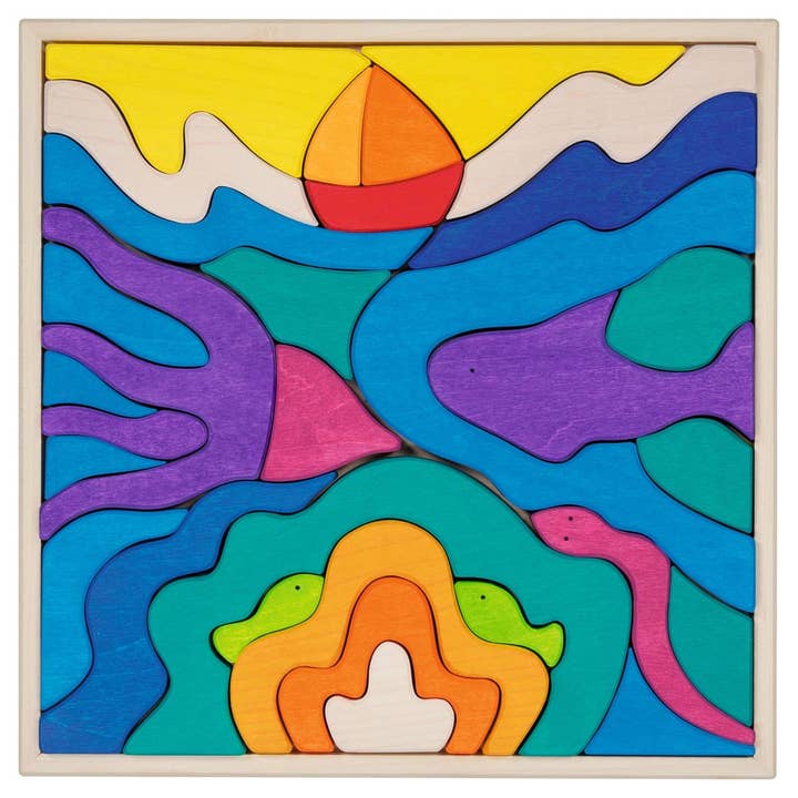 Building bricks - Ocean for wholesale by Goki America