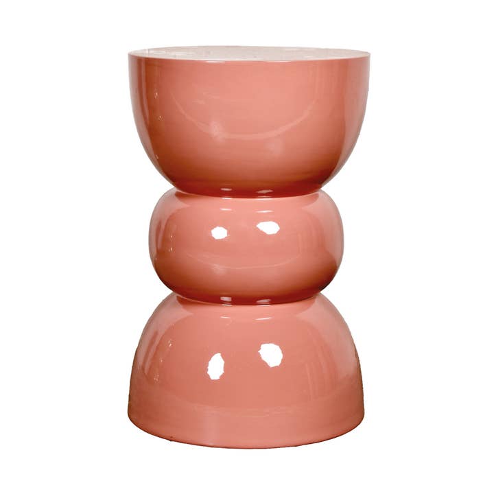 Titou roze bijzettafel voor bank D30 H45cm voor wholesale door Opjet Paris