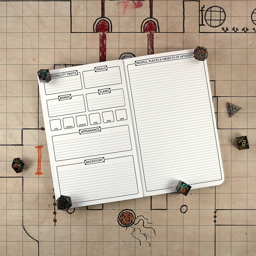 The Raven and the Goose - Wholesale Notebook - Druid Notebook - Large (D&D 5E)4