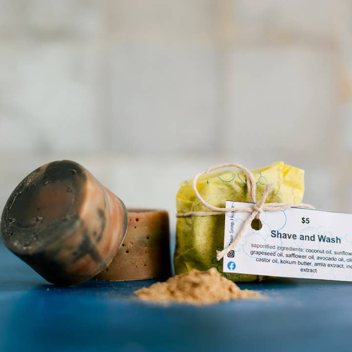Wash and Shave Bar for wholesale by Thee Soap Heaux