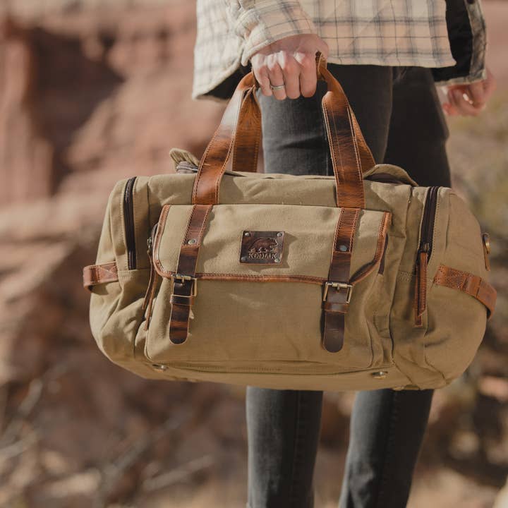 25L Wasatch Duffel for wholesale by Kodiak Leather