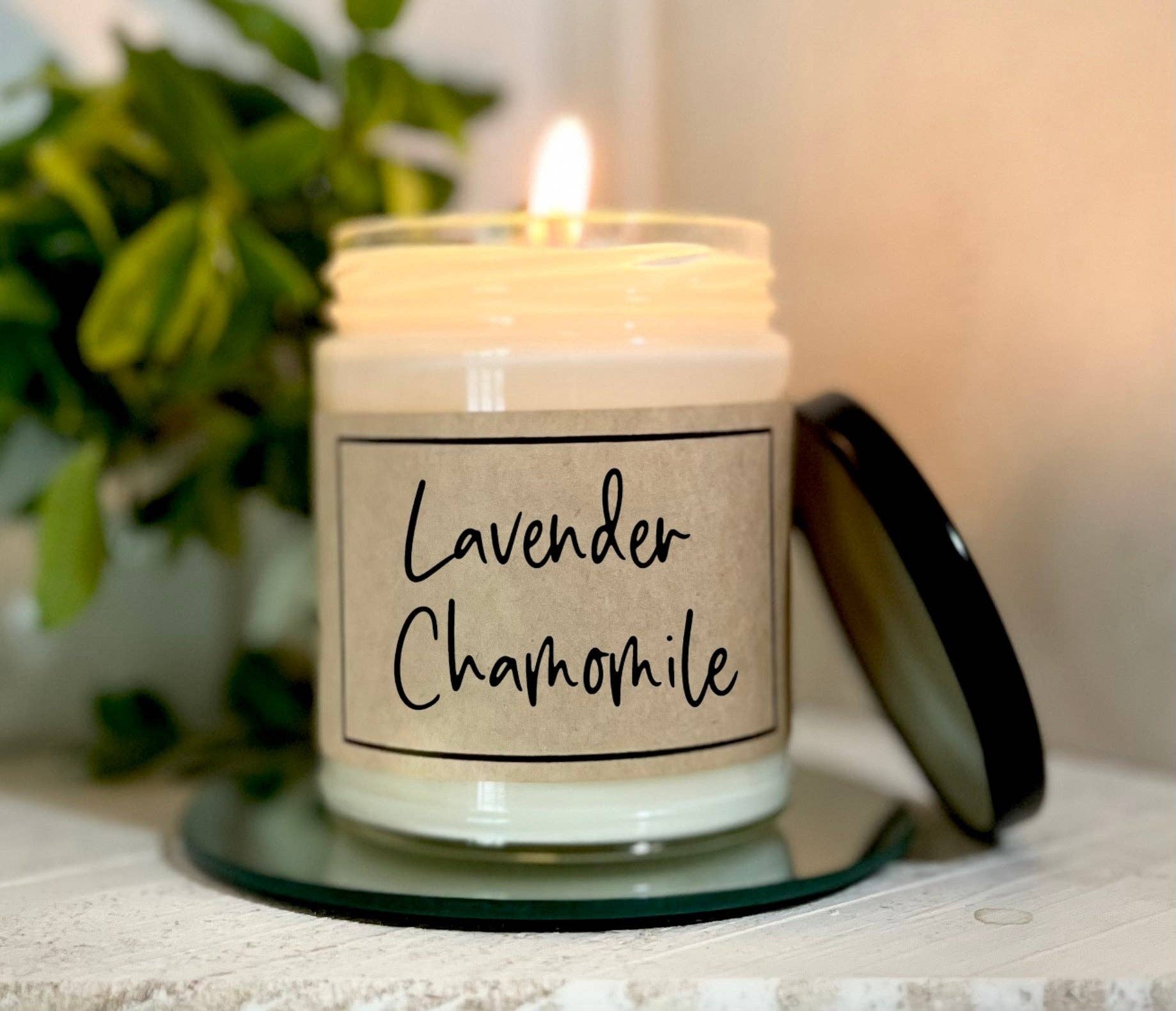 KKH Candles - Wholesale Jar/Filled Candle - Lavender Chamomile - Custom Scented Candle0