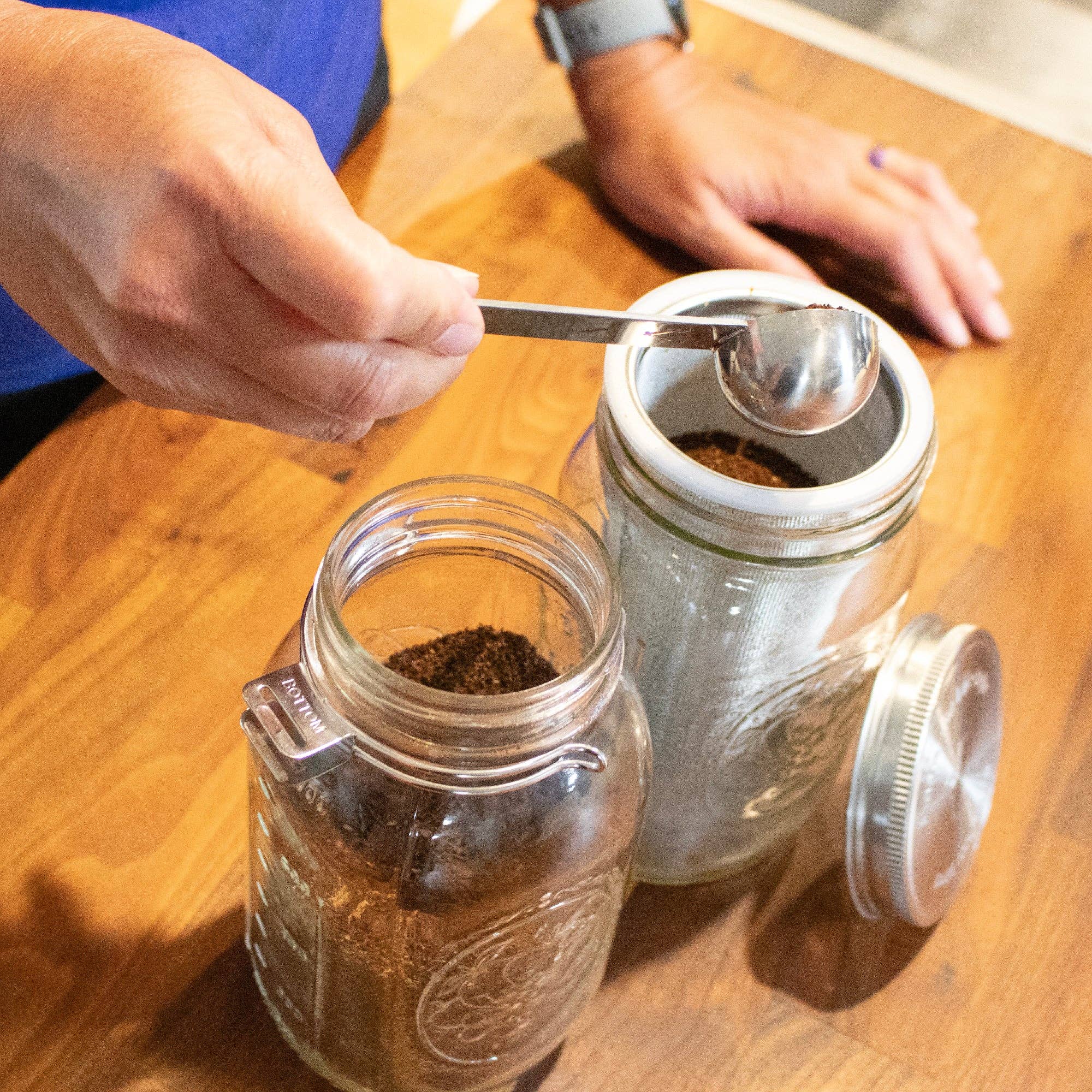 Mason Jar Lifestyle - Wholesale Tea Strainer/Infuser - Cold Brew Coffee and Tea Maker Stainless Steel Filter Kit3