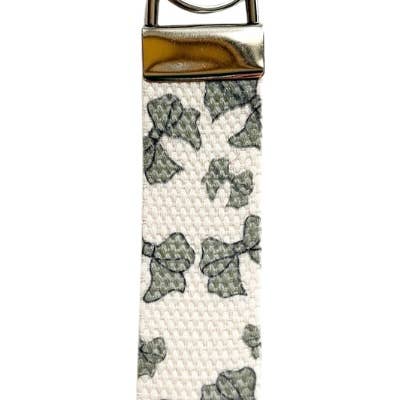 LilyAnn Cove - Wholesale Keychain - Women's - Spring - Cotton Wristlet Keychain Lanyard key fob