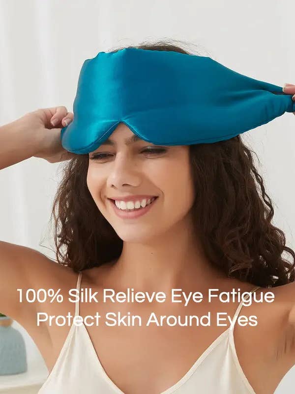 Maschera per Dormire in Seta Nera per la vendita all'ingrosso da parte di PONY-O UK