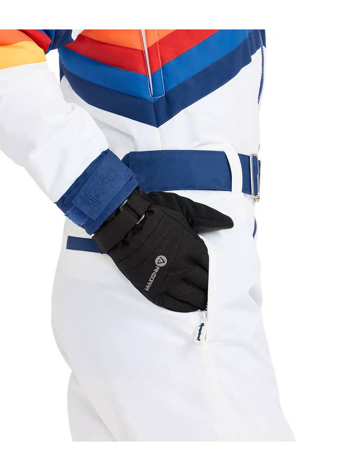 Tipsy Elves - Wholesale Ski Suit - Women's - Women's Colorpop Powder Snow Suit - Retro Stripe Ski Suit