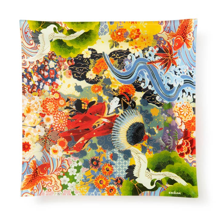 Kimono Plate/Tray 30X30 for wholesale by Bergamaschi & Vimercati S.p.a.