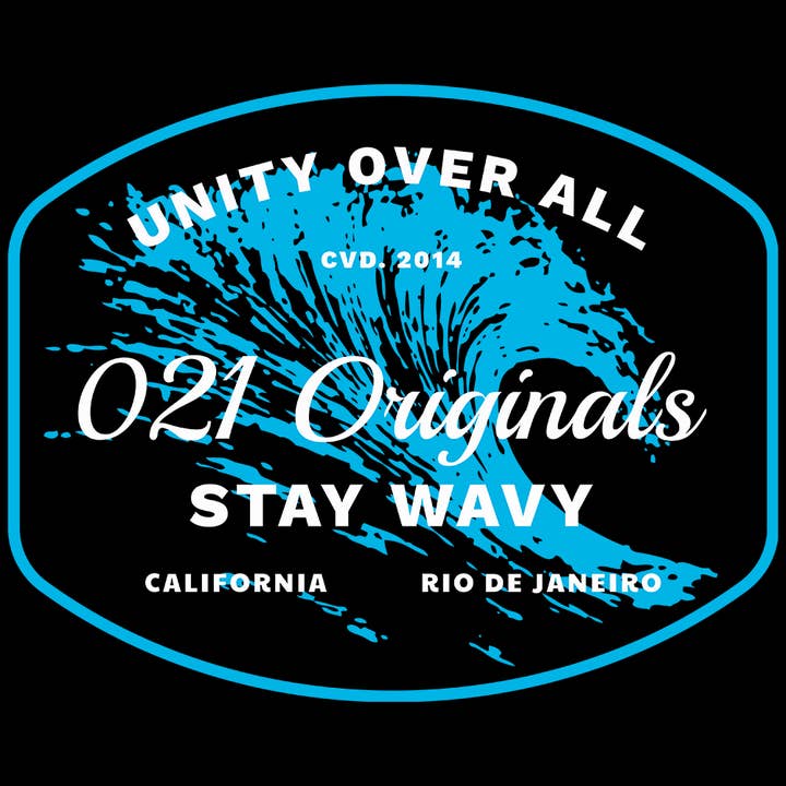 CAMISETA DE CORTE CAÍDO FIQUE ONDULADA - PRETA por atacado de 021 Originals