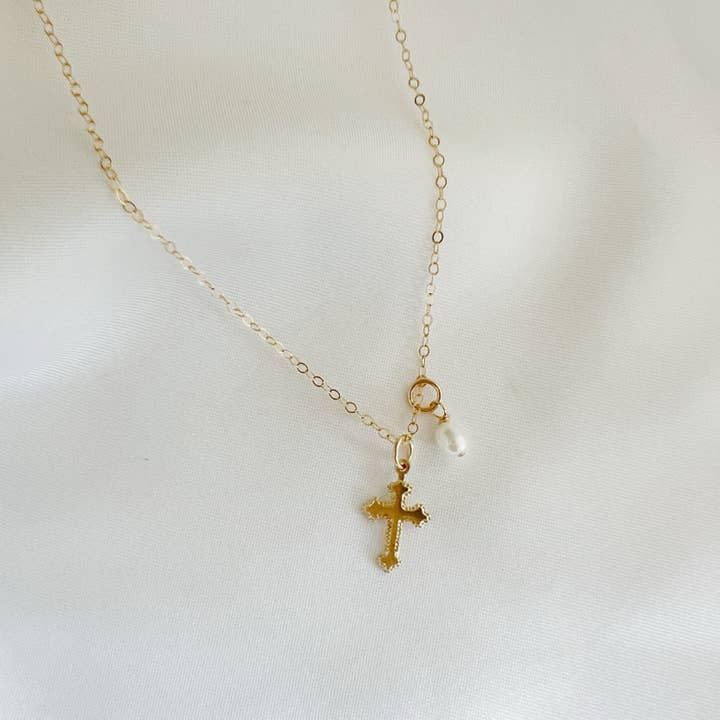 True by Kristy Jewelry - Wholesale Pendant/Charm Necklace - Truly Blessed Charm Necklace Gold Filled Sterling Silver