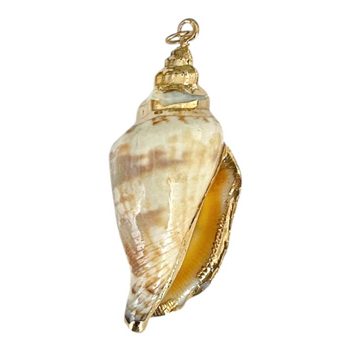 Single Charm - Beige/White Shell for wholesale by The Sage Vintage