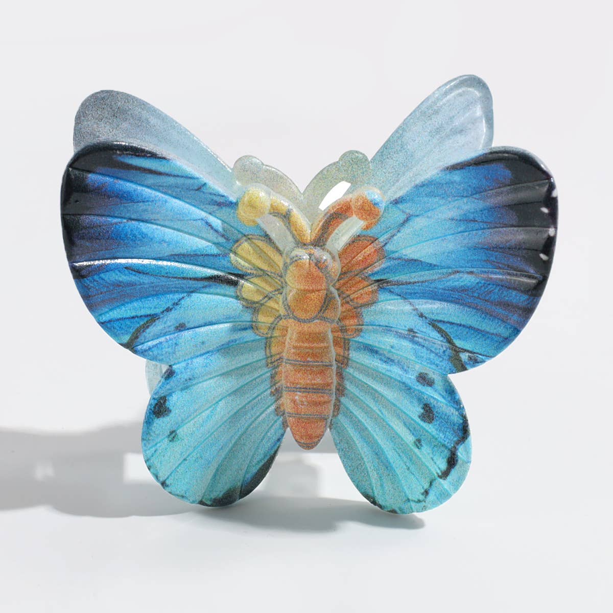 Tourtiwi – Clips para cabelo - Mulher por atacado – Garra de cabelo em forma de borboleta com gradiente de cor e personalidade doce2