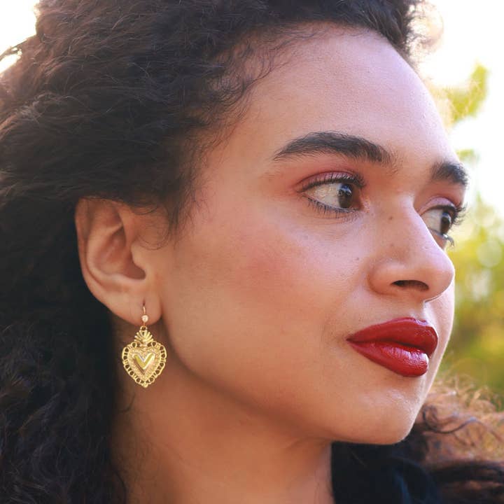 Amano Studio - Wholesale Dangle Earrings - Flame of Love Earrings1