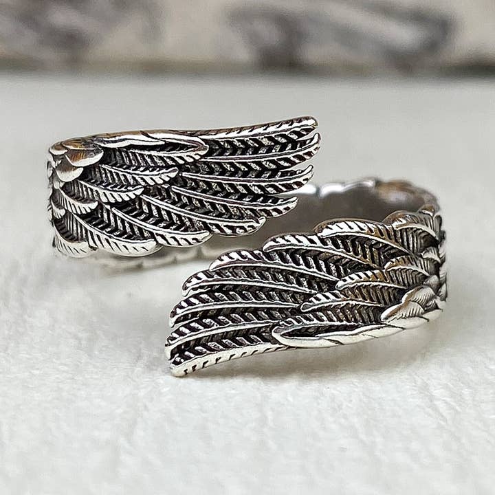 Angel Wings Ring Creative Gift For Couple for wholesale by mildstyles