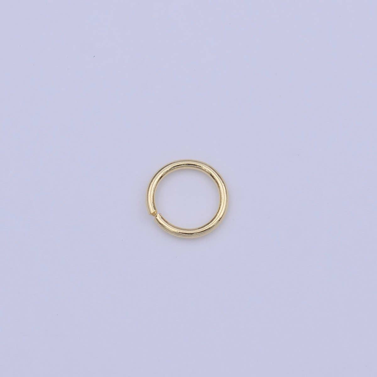 Aim Eternal - Vente Matériels de bricolage - Fourniture de bijoux anneaux ouverts assortis en or rempli 16K 5mm x 0,6mm | B-6051