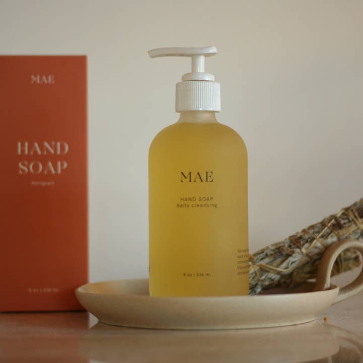 MAE - Wholesale Hand Soap/Wash - Petitgrain Clean Hand Soap - Vegan, Essential Oil2